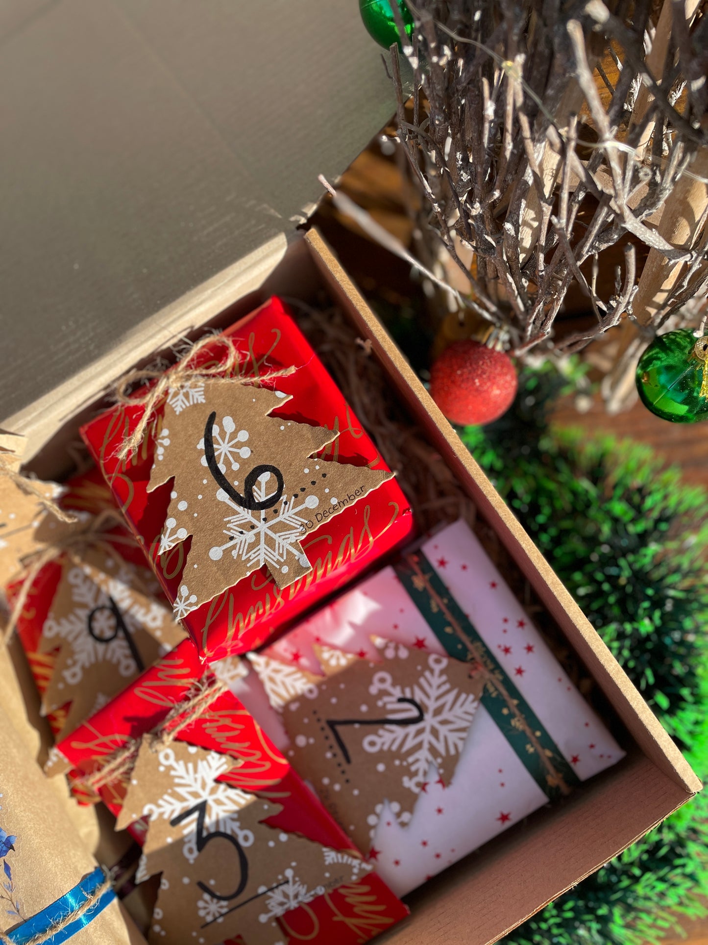 12 Days of Christmas Book Box