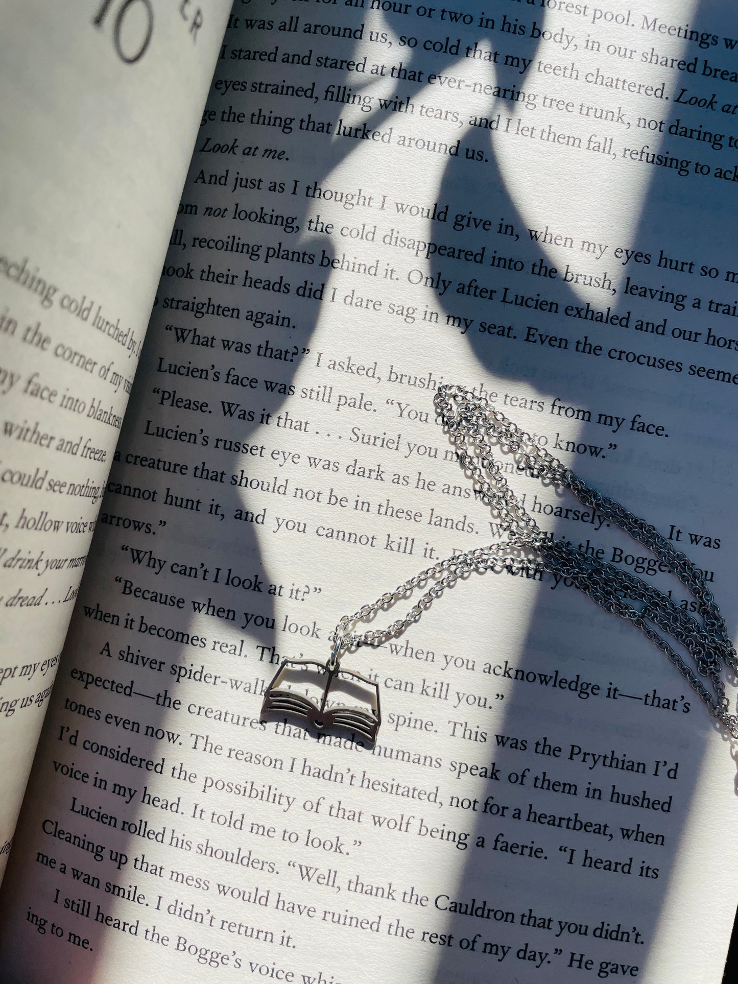 Bookish Necklace