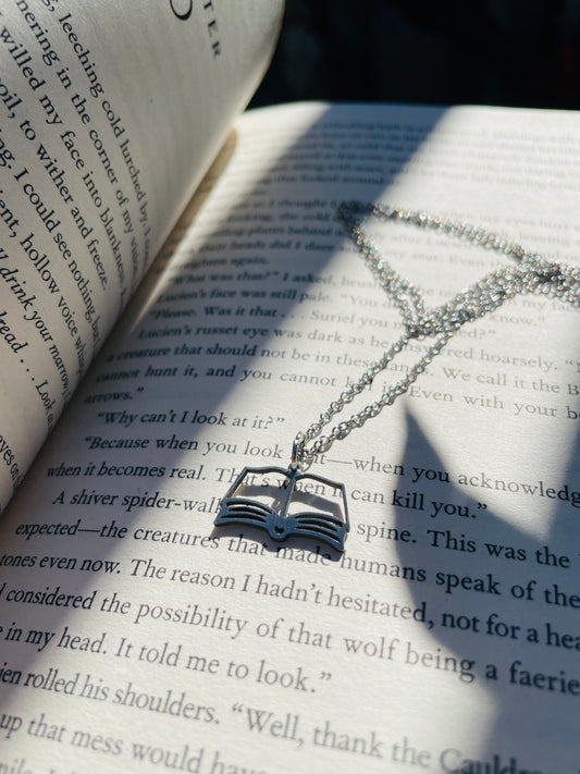 Bookish Necklace